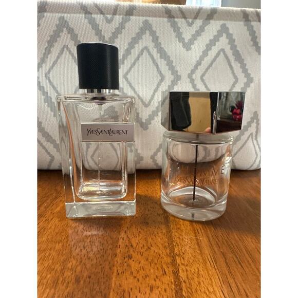 Yves Saint Laurent's L'Homme and Y Mens Cologne Bottles - Picture 1 of 4